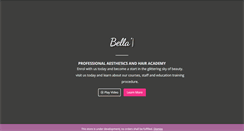 Desktop Screenshot of bellasbeautyacademy.com